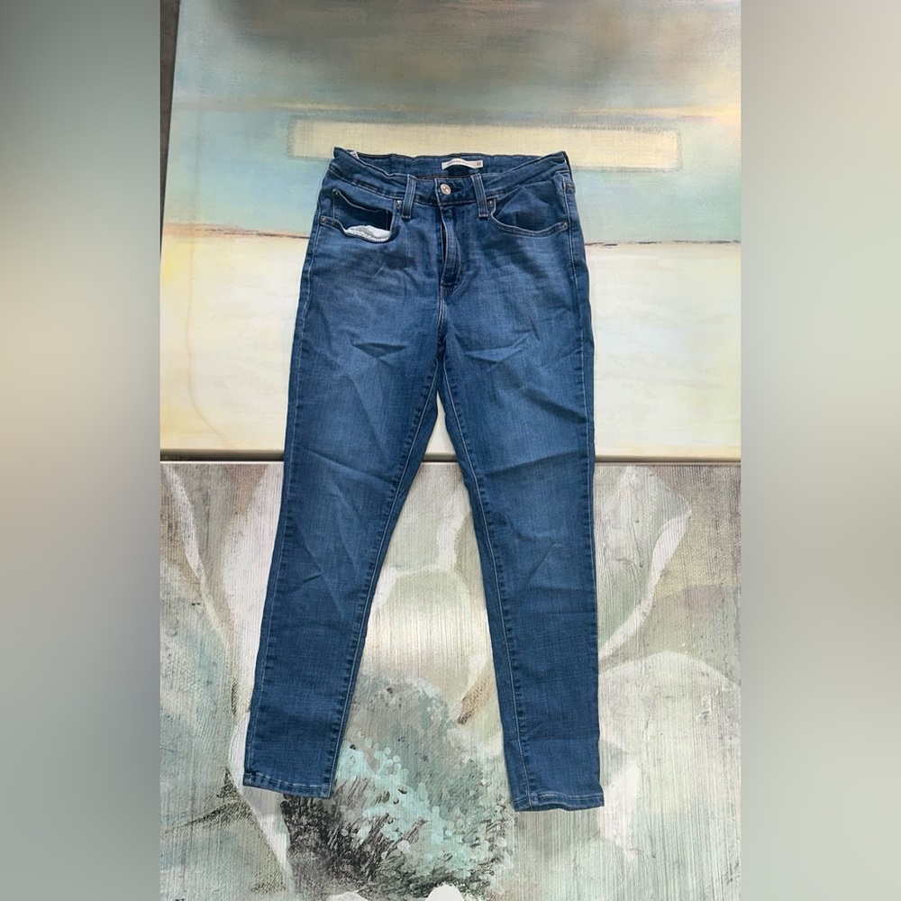 Levi Blue Skinny Jeans